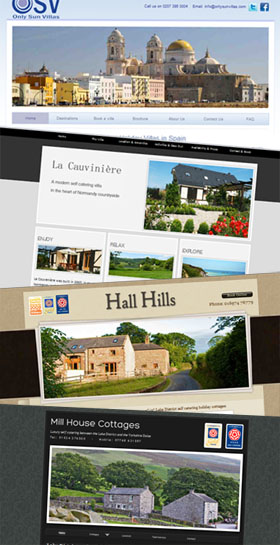 Holiday website designs