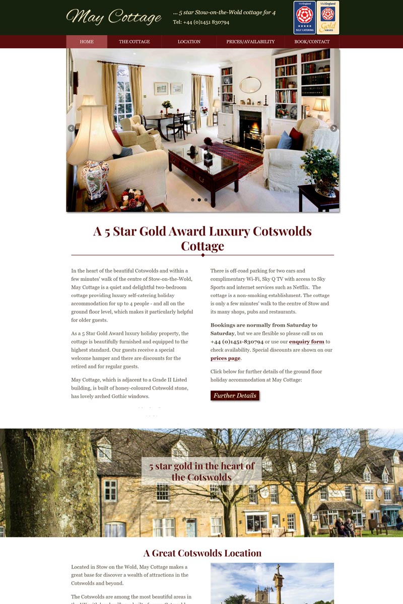 Cotswolds holiday cottage